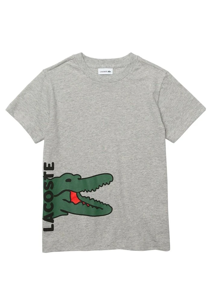 Acheter đ Lacoste TEE TURTLE NECK LOGO UNISEX - T-shirt Imprimé - Gris Chine / Blanc đ 1 Acheter đ Lacoste TEE TURTLE NECK LOGO UNISEX - T-shirt Imprimé - Gris Chine / Blanc đ