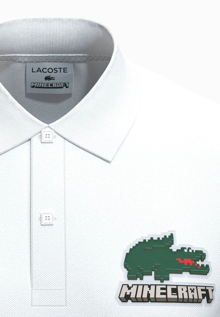 Meilleure vente 🎁 Lacoste MINECRAFT - Polo - Blanc 🤩 7 Meilleure vente 🎁 Lacoste MINECRAFT - Polo - Blanc 🤩 – Image 7