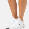Tout neuf ✔️ Lacoste COURT CAGE - Baskets Basses - White/light Pink ✔️