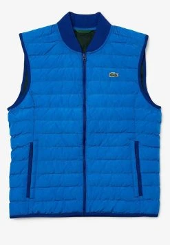 Grosses soldes ❤️ Lacoste PLUS - Veste Sans Manches - Bleu ⭐