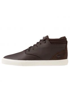 Grosses soldes 😉 Lacoste ESPARRE CHUKKA - Baskets Montantes - Brown/offwhite 🧨