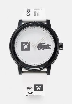 Grosses soldes 😍 Lacoste MINECRAFT - Montre - White/black ⌛