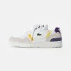 Coupon ❤️ Lacoste T-CLIP - Baskets Basses - Wht/purp 🎉