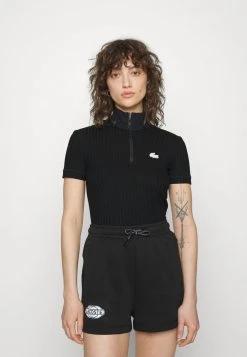 Nouveau 👏 Lacoste EXCLUSIVE - T-shirt Basique - Black ⌛