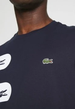 Le moins cher 💯 Lacoste T-shirt Imprimé - Marine ❤️ -Pas Cher Lacoste Boutique 1299ef3d68e346e2b75eecff0bfa795e