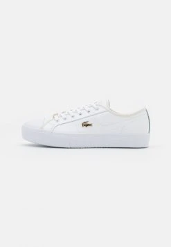 Le moins cher ⌛ Lacoste ZIANE PLUSGRAND - Baskets Basses - White/gold ⌛