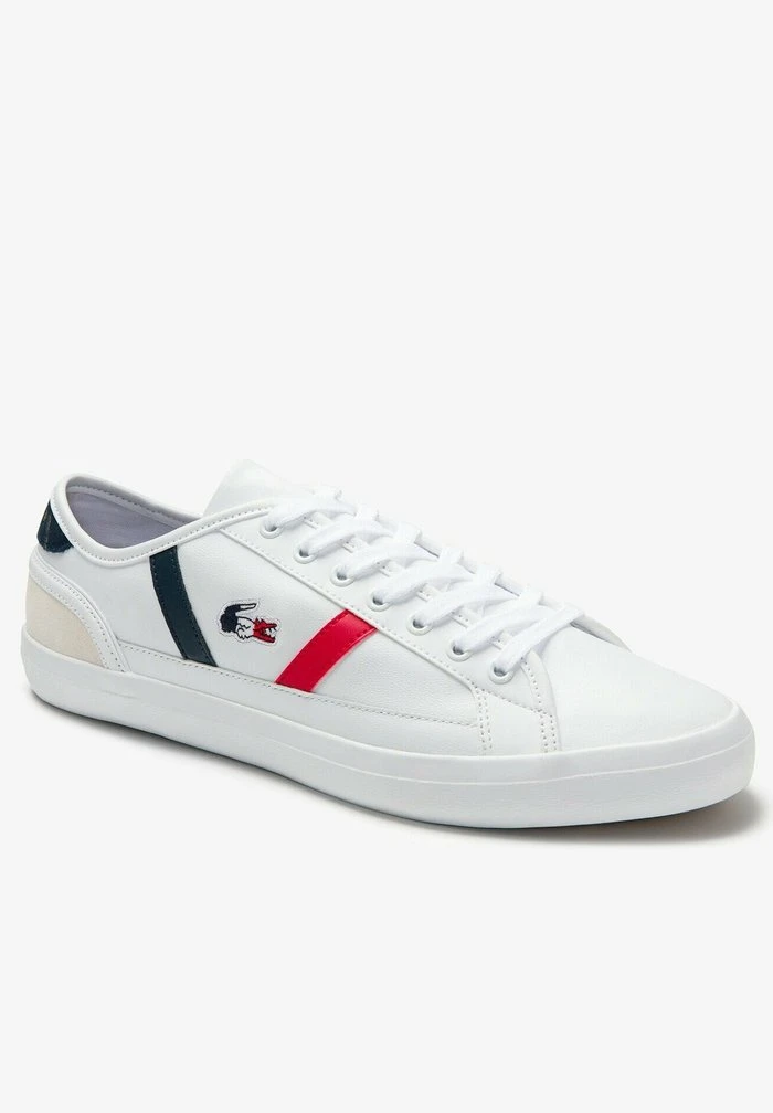 Le moins cher 🛒 Lacoste Baskets Basses - Wht/nvy/red 😍 4 Le moins cher 🛒 Lacoste Baskets Basses - Wht/nvy/red 😍 – Image 4