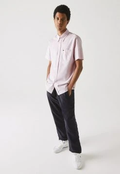 De gros ⭐ Lacoste HEMD KORTE - Chemise - Rose Pale 🎁