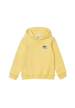 Coupon ❤️ Lacoste MINECRAFT - Sweat à Capuche - Jaune 💯