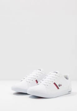Promo 🎉 Lacoste EUROPA - Baskets Basses - White/navy/red ⭐ -Pas Cher Lacoste Boutique 17b69215b37442d2ab1952a559c2c7d8