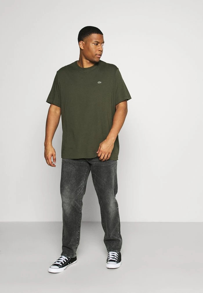 Acheter ⌛ Lacoste T-shirt Basique - Khaki ❤️ 2 Acheter ⌛ Lacoste T-shirt Basique - Khaki ❤️ – Image 2