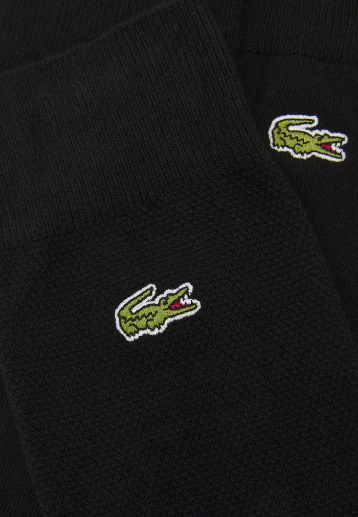 Budget âš Lacoste 3 PACK - Chaussettes - Noir/vert đ 2 Budget âš Lacoste 3 PACK - Chaussettes - Noir/vert đ â Image 2