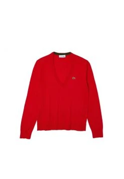 Sortie ❤️ Lacoste Pullover - Rouge 🔥