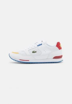 Remise 🌟 Lacoste PARTNER PISTE - Baskets Basses - White/blue ✨