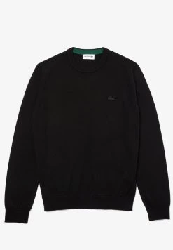 Promo 😀 Lacoste PULL - Pullover - Noir 🔥