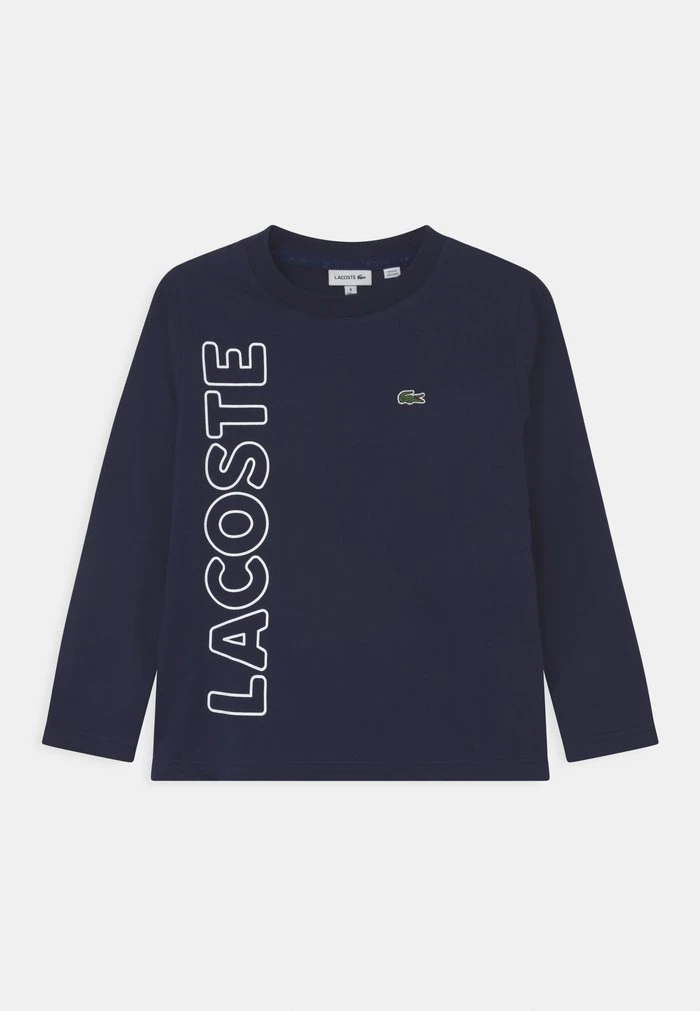 Budget 🔥 Lacoste TEE TURTLE NECK SIDE LOGO - T-shirt à Manches Longues - Marine ✨ 1 Budget 🔥 Lacoste TEE TURTLE NECK SIDE LOGO - T-shirt à Manches Longues - Marine ✨