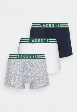 Promo 🛒 Lacoste 3 PACK - Shorty - Silver Chine/white/navy Blue 🌟 -Pas Cher Lacoste Boutique 20ed1af6cf164917b50aa59b57450547