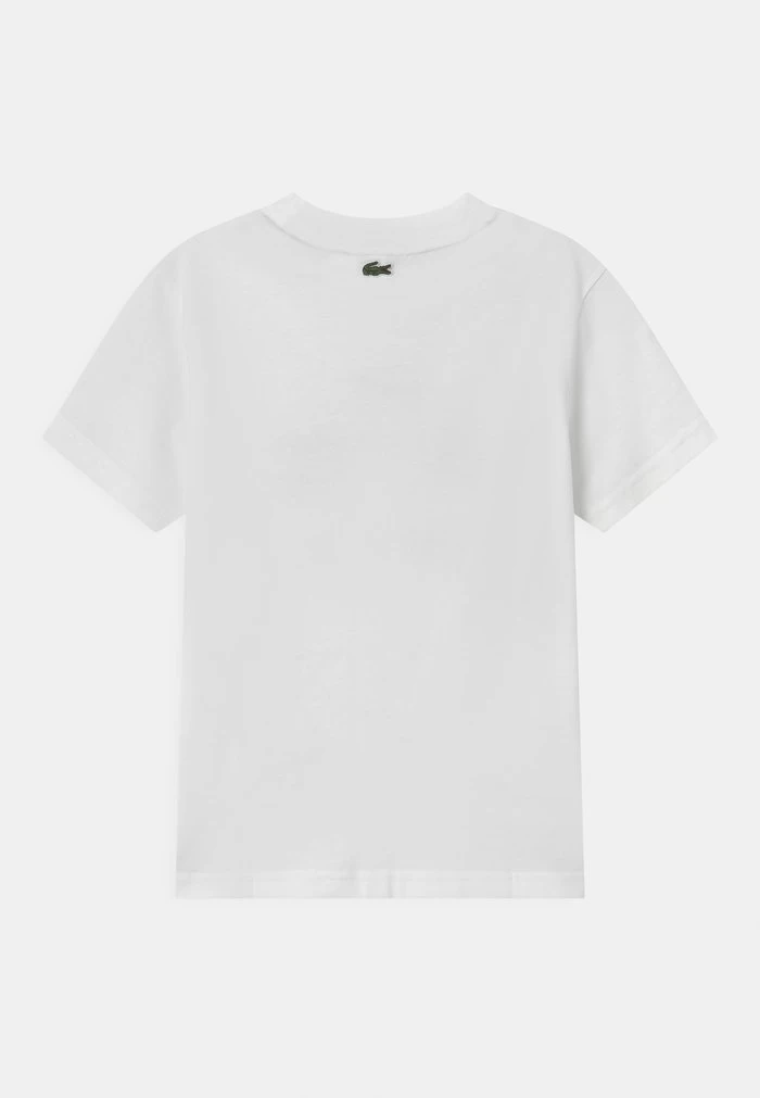 Meilleure vente ❤️ Lacoste TEE LOGO UNISEX - T-shirt Imprimé - Blanc 😀 2 Meilleure vente ❤️ Lacoste TEE LOGO UNISEX - T-shirt Imprimé - Blanc 😀 – Image 2