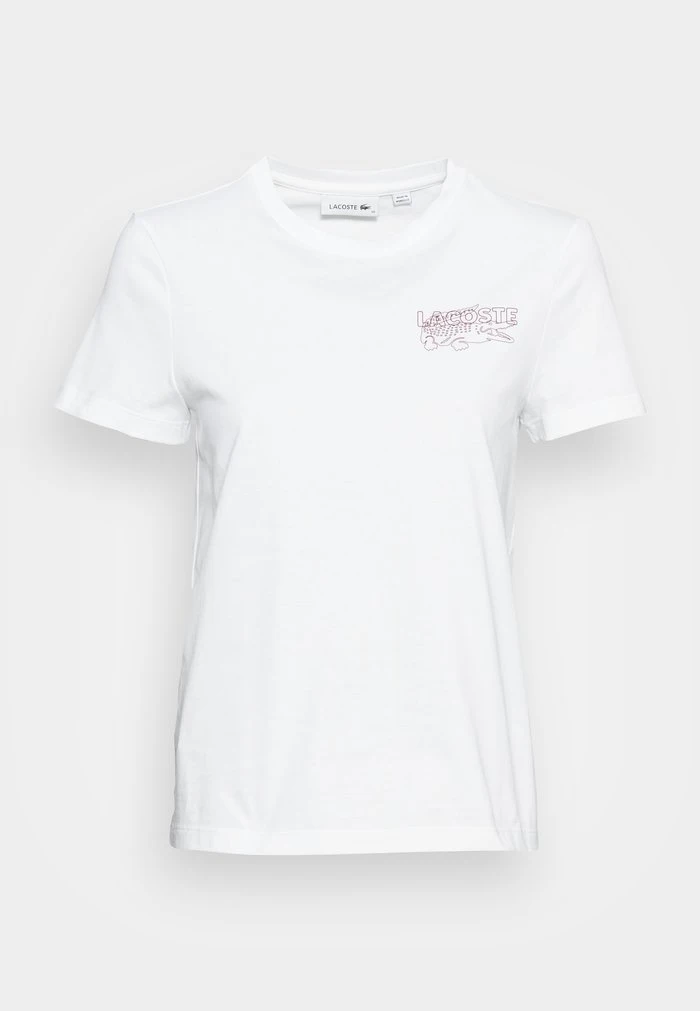 Coupon 😀 Lacoste T-shirt Imprimé - White ✨ 4 Coupon 😀 Lacoste T-shirt Imprimé - White ✨ – Image 4