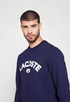 Offres 😍 Lacoste Sweatshirt - Navy Blue ⌛ -Pas Cher Lacoste Boutique 2534f04d2cb143c69f412d16b17a75ed