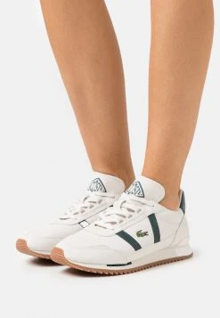 Acheter 😀 Lacoste PARTNER RETRO - Baskets Basses - Offwhite/dark Green 🌟