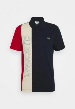 Promo 👍 Lacoste Polo - Marine/naturel Clair/rouge 💯 -Pas Cher Lacoste Boutique 2a98606d8cff4b69ae23522f951f9d39
