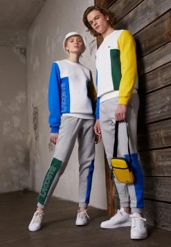 Les meilleures critiques de ⌛ Lacoste UNISEX - Sweatshirt - White/blue Royal/broom/green ⌛