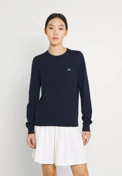 Bon marché ✔️ Lacoste Sweatshirt - Marine 👏