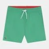 Offres 😀 Lacoste Short De Bain - Clover Green/fireman ⌛