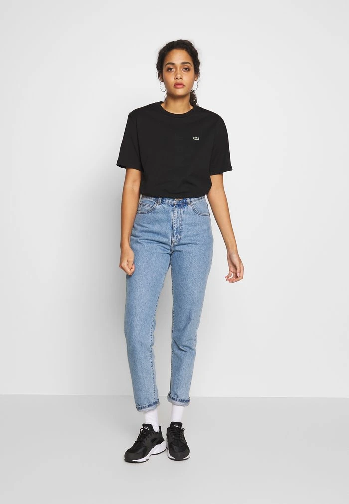 De gros ⌛ Lacoste T-shirt Basique - Black ❤️ 2 De gros ⌛ Lacoste T-shirt Basique - Black ❤️ – Image 2