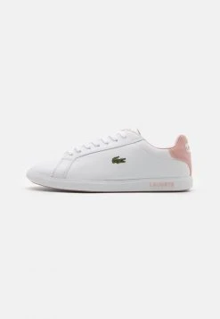 Budget 🧨 Lacoste GRADUATE - Baskets Basses - White/light Pink ✨
