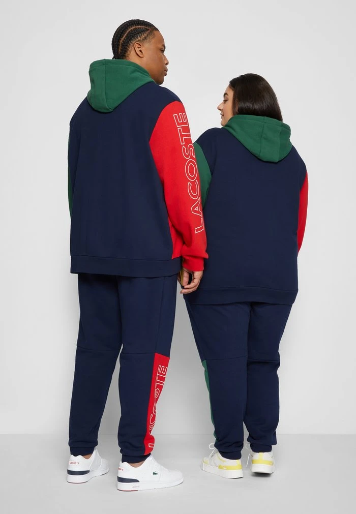 Grosses soldes 🎁 Lacoste PLUS UNISEX - Sweat à Capuche Zippé - Navy Blue/red/green 🔥 4 Grosses soldes 🎁 Lacoste PLUS UNISEX - Sweat à Capuche Zippé - Navy Blue/red/green 🔥 – Image 4