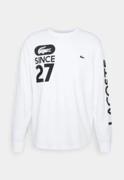 Pas Cher Lacoste Boutique 34 Nouveau ⭐ Lacoste T-shirt à Manches Longues - Blanc 🛒
