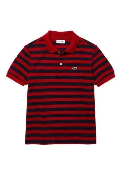 Vente flash 🛒 Lacoste Polo - Rouge / Bleu Marine ❤️
