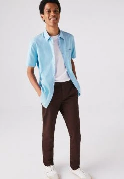 Bon marché ❤️ Lacoste Chemise - Blau ⌛