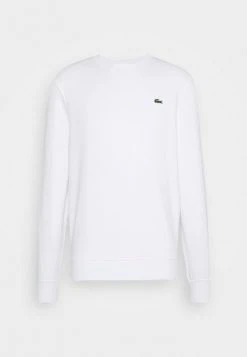 Offres 🛒 Lacoste Sweatshirt - Blanc 🔔 -Pas Cher Lacoste Boutique 30e91b64e42d49d39d1a811f39832543