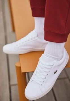 Sortie ✨ Lacoste LEROND BL 2 CAM - Baskets Basses - White 🔔 -Pas Cher Lacoste Boutique 3384ff62bce34714a186315e0252acb4
