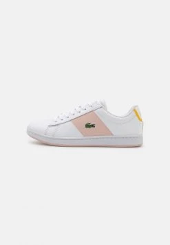 Le moins cher ⭐ Lacoste CARNABY - Baskets Basses - White/pink 🌟 -Pas Cher Lacoste Boutique 34434a6d6311479baccf9755007cf8c0