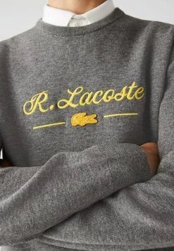 Meilleure affaire 😀 Lacoste PULLY - Pullover - Gris Chine 🧨 -Pas Cher Lacoste Boutique 35f7d947545e440999402c91c3fb99cd