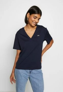 Offres 🧨 Lacoste T-shirt Basique - Navy Blue ❤️