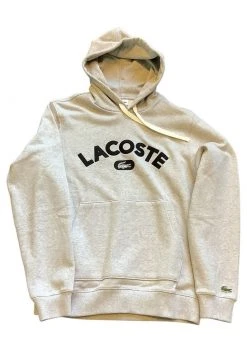 De gros 🎁 Lacoste Sweat à Capuche - Gris Chine 💯