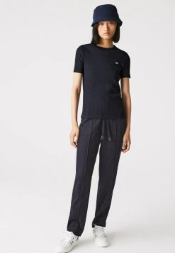 Nouveau ⭐ Lacoste T-shirt Basique - Bleu Marine ⌛