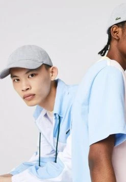 Acheter ⭐ Lacoste Casquette - Gris Chine ⭐