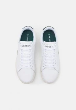 Meilleure vente 👏 Lacoste CARNABY - Baskets Basses - White/dark Green 🌟 -Pas Cher Lacoste Boutique 43b79b1d3e704ecd9d0741e94ac0fa1c