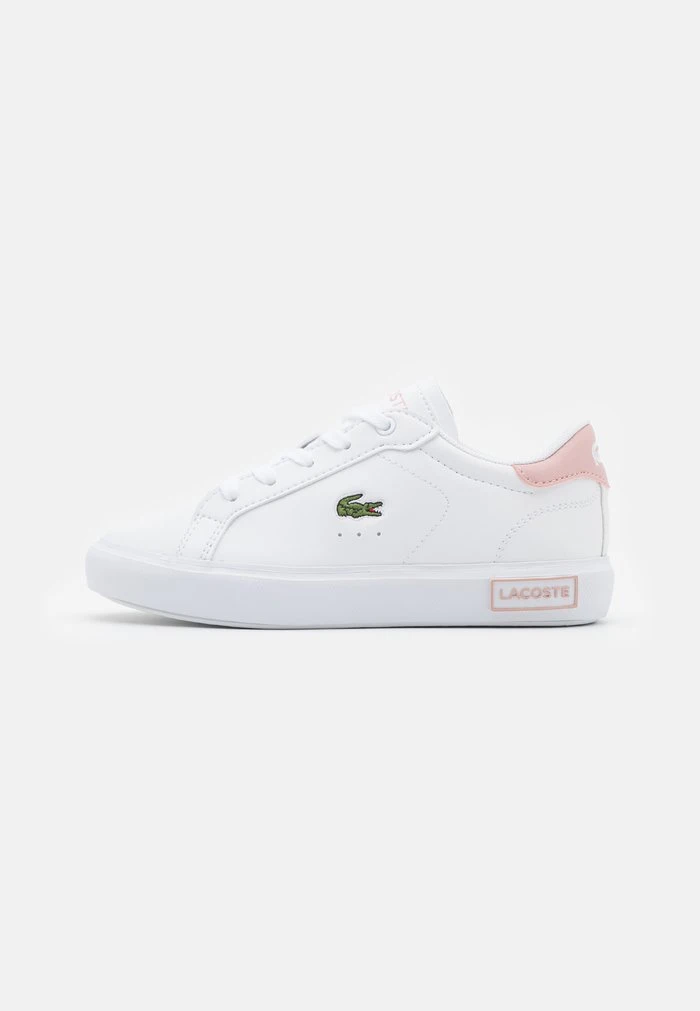 Sortie 😍 Lacoste POWERCOURT - Baskets Basses - White/light Pink ✨ 1 Sortie 😍 Lacoste POWERCOURT - Baskets Basses - White/light Pink ✨