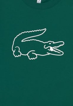 Bon marché 👏 Lacoste TEE LOGO UNISEX - T-shirt Imprimé - Dark Green 👍 -Pas Cher Lacoste Boutique 4a6454e2d24c4fc1bcc3b3b291640d9b