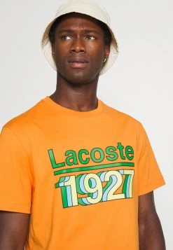 Remise 😉 Lacoste T-shirt Imprimé - Fango ✨ -Pas Cher Lacoste Boutique 4a871434ef6544c781802bc51bbe7704