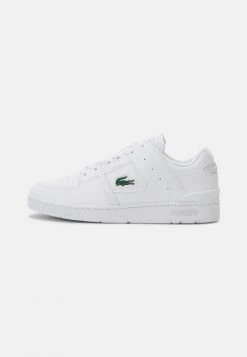 Meilleur prix 👍 Lacoste COURT CAGE - Baskets Basses - White 🎁