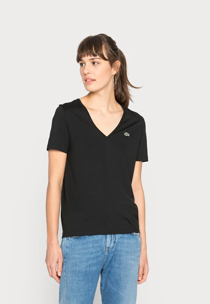 Acheter 🌟 Lacoste T-shirt Basique - Black ✔️ 1 Acheter 🌟 Lacoste T-shirt Basique - Black ✔️