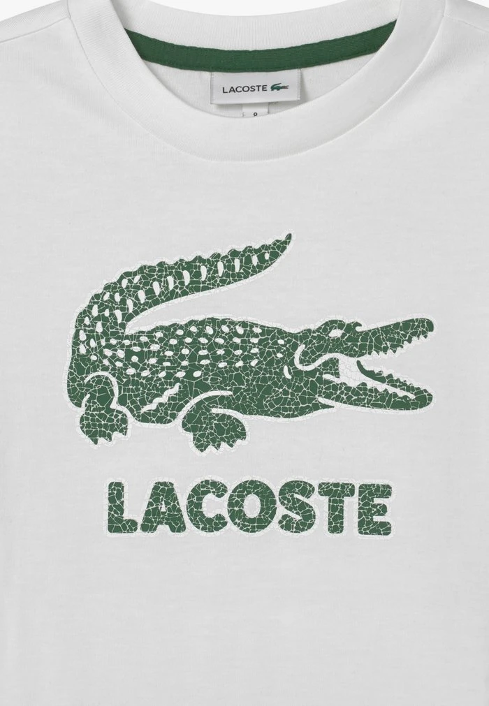 Meilleure vente ❤️ Lacoste TEE LOGO UNISEX - T-shirt Imprimé - Blanc 😀 3 Meilleure vente ❤️ Lacoste TEE LOGO UNISEX - T-shirt Imprimé - Blanc 😀 – Image 3
